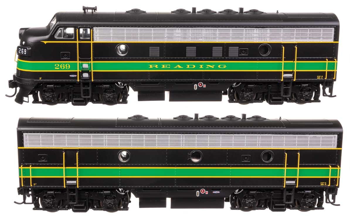 Walthers 910-11415 HO Reading EMD F7 A-B Diesel Locomotive #269A/#269B