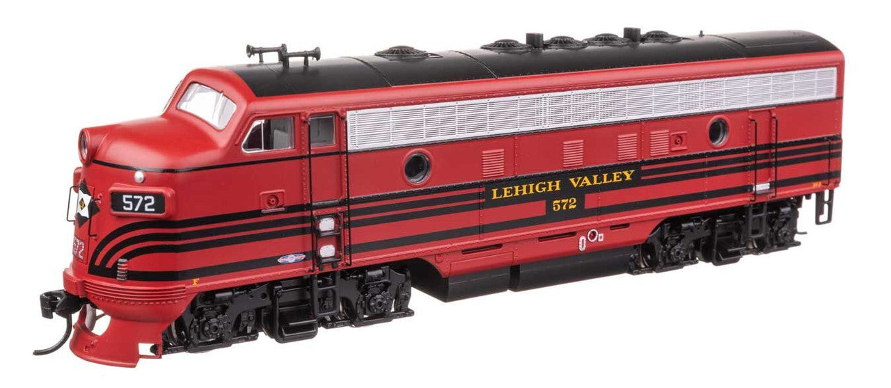 Walthers 910-21409 HO Lehigh Valley EMD F7 A Diesel Locomotive Sound & DCC #572