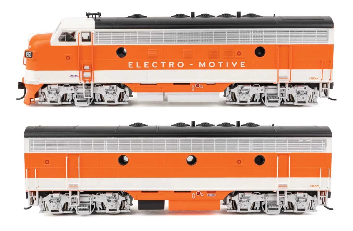Walthers 910-11404 HO EMD F7 A-B Diesel Locomotive #1950A/1950C (Set of 2)
