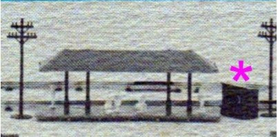 K-Line K-4181 O Scale Station Platform & Newstand Kit
