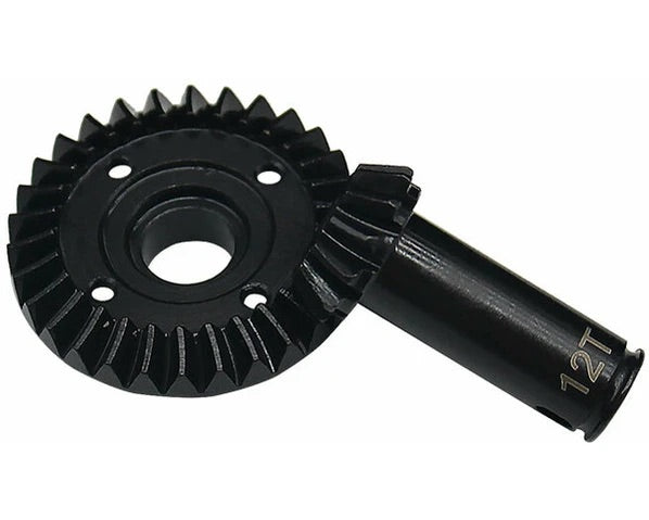 Hot Racing GRM9302F 30/12T Steel Helical Differential Ring/Pinion Front Gear Set