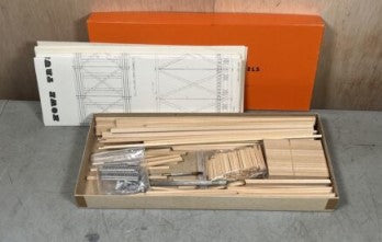 Juneco K-17 HOn3 Scale 150' Howe Tress Bridge Building Kit