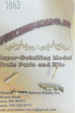 Precision Scale Co. 1063 O Scale Tri-Cock Funnel w/3 Valves, K-Series (Brass)