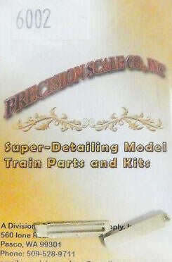 Precision Scale Co. 6002 O Scale Guides, Door, Coal or Wood, Tender (Brass)