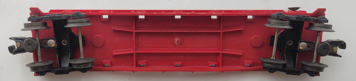 Lionel 26023-7 O27 Flatcar with Operating Trucks #6816