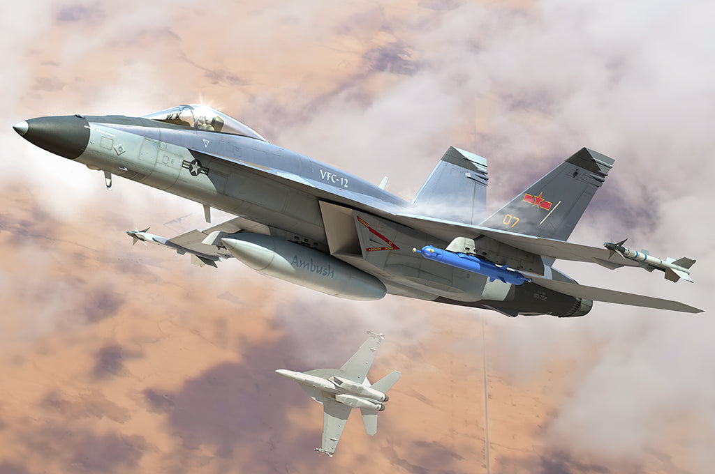 Hobby Boss 85818 1:48 F/A-18E Super Hornet VFC-12 Aircraft Plastic Model Kit
