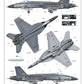 Hobby Boss 85818 1:48 F/A-18E Super Hornet VFC-12 Aircraft Plastic Model Kit