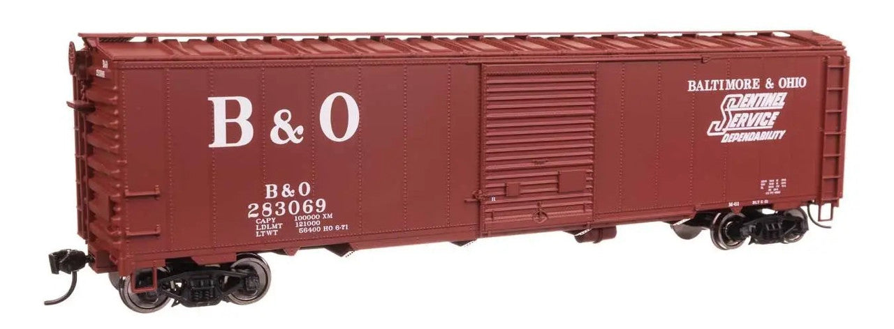 Walthers 910-46506 HO Baltimore & Ohio RTR 50' AAR Single Door Boxcar #283069