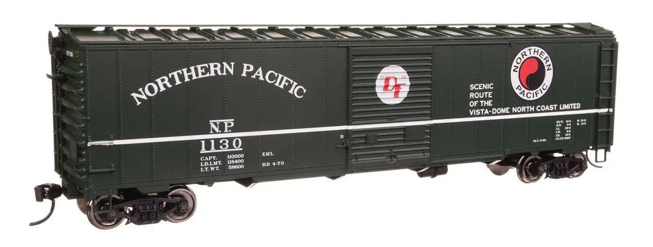 Walthers 910-46521 HO Northern Pacific RTR 50' AAR Single Door Boxcar #1130