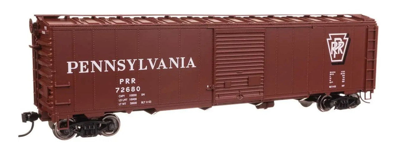 Walthers 910-46525 HO Pennsylvania RTR 50' AAR Single Door Boxcar #72680