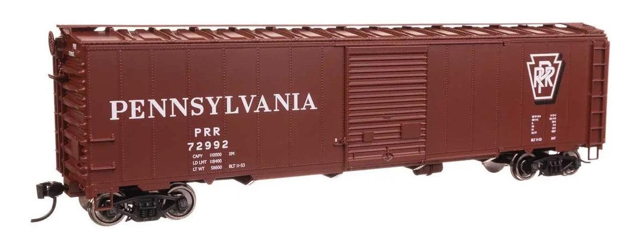 Walthers 910-46528 HO Pennsylvania RTR 50' AAR Single Door Boxcar #72992
