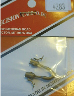 Precision Scale Co. 4283 O Scale Marker Lamp w/Bracket, Dressel Railwy, D&RGW