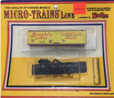 Micro-Trains 49219 N Gauge Bright's Wine Boxcar #101 Kit