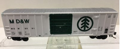 Micro-Trains 27109 N Gauge MD&W Single Door Boxcar #9091 Kit
