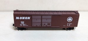 Micro-Trains 34129 N 50' STANDARD BOX CAR DOUBLE DOORS MONON ROAD #1499 Kit
