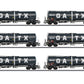 Marklin 47546 HO GATX JET-A1 Type Zans Tank Car (Set of 6)
