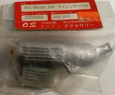 O.S. Engines 22325000 Silencer Set 842 20FP, 25FP