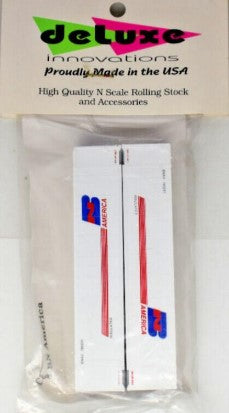 Deluxe Innovations C808 N Scale BN America Insulated Containers (Set of 2)