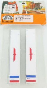 Con-Cor 0004-530001 N Scale American President Line 53' Intermodal Containers