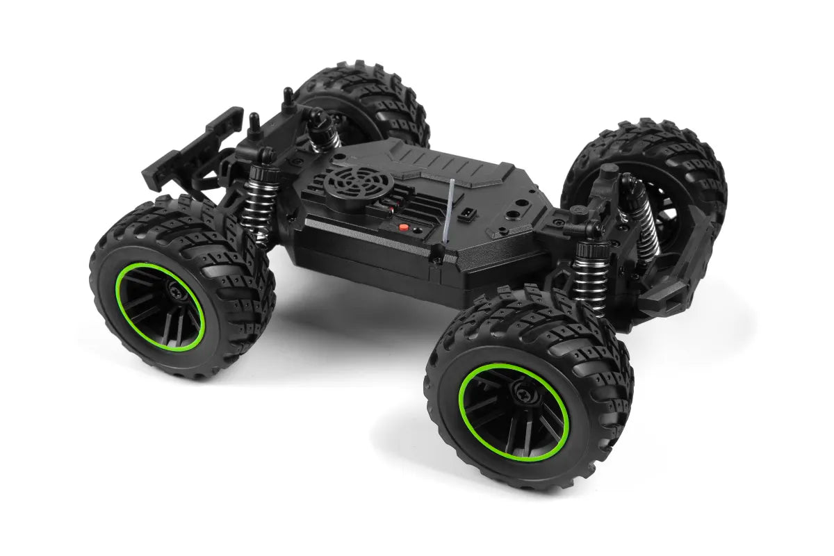 BlackZon 540300 1:20 Green Spryte MT 4WD Electric Monster Truck Ready-To-Run