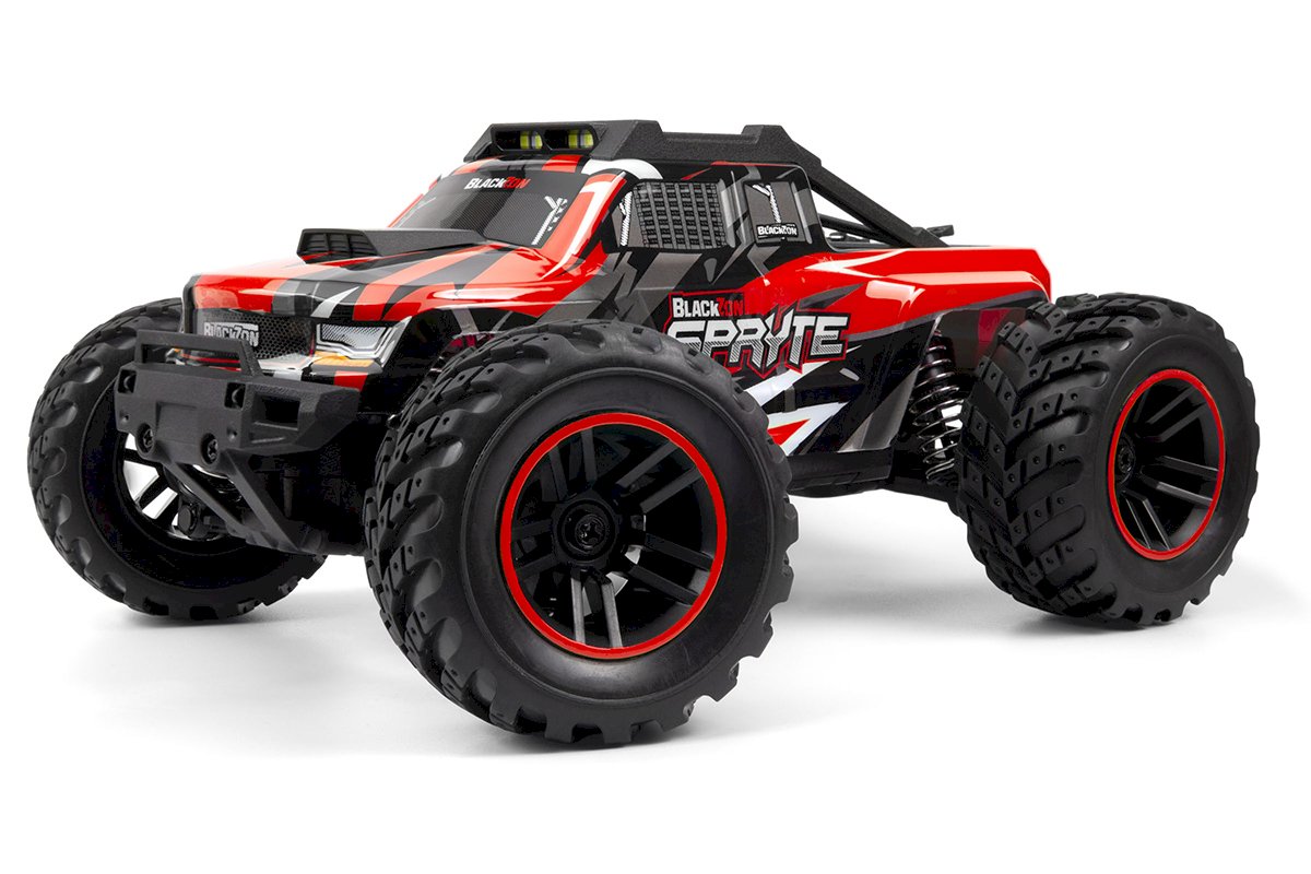BlackZon 540302 1:20 Red Spryte MT 4WD Electric Monster Truck