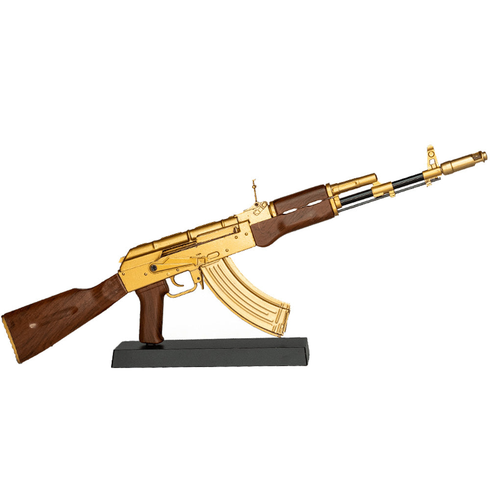 GoatGuns AK-GOLD 1:3 Gold AK47 Diecast Model Kit