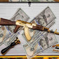 GoatGuns AK-GOLD 1:3 Gold AK47 Diecast Model Kit