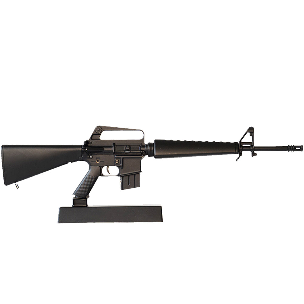 GoatGuns 16-BLACK 1:3 Black M16A1 Diecast Model Kit