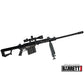 GoatGuns 50-BLACK 1:3 Black .50Cal Model Diecast Model Kit