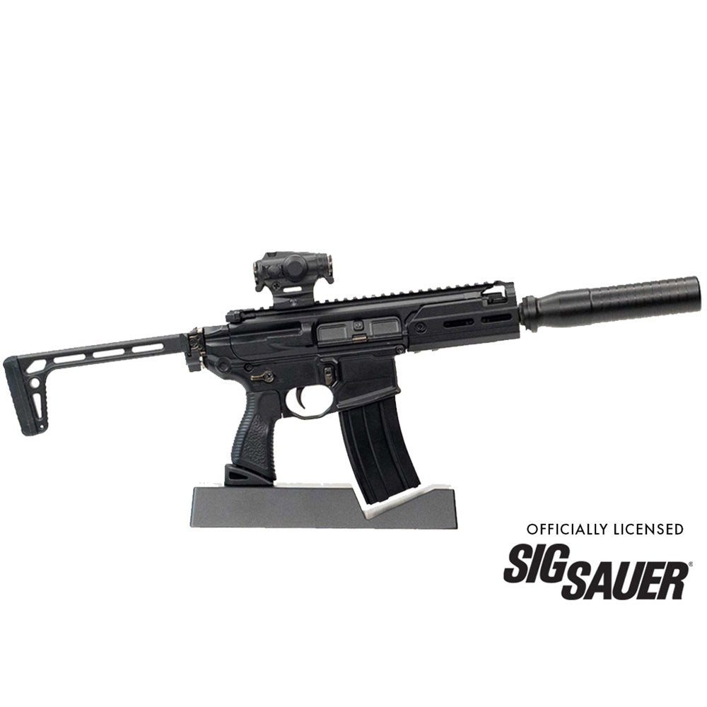 GoatGuns MCX-BLACK 1:3 Black SIG MCX Diecast Model Kit
