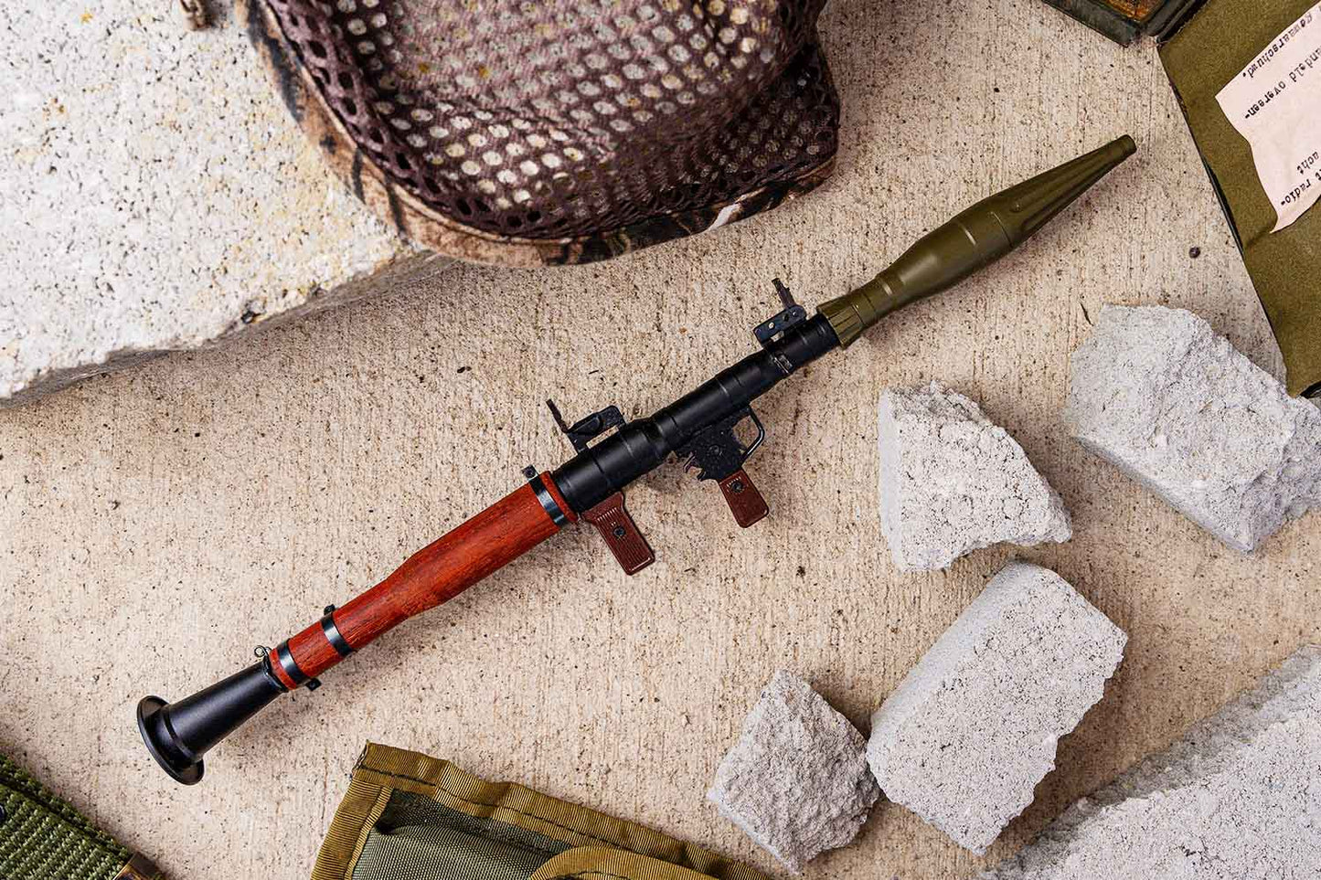 GoatGuns RPG-BLACK 1:3 Black RPG Diecast Model Kit