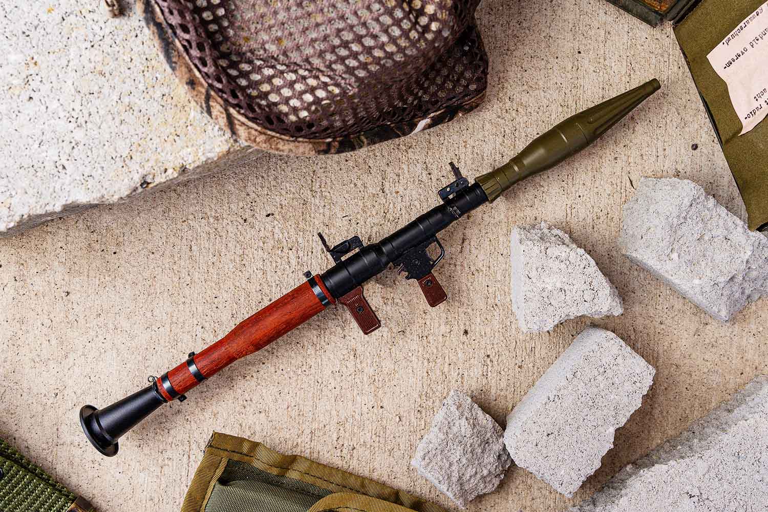 GoatGuns RPG-BLACK 1:3 Black RPG Diecast Model Kit