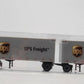 Trucks N' Stuff SP164 HO Scale UPS Freight International Daycab Semi Truck
