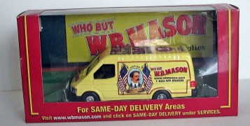 WBM 132550 1:64 Diecast W.B. Mason Same-Day Delivery Panel Van