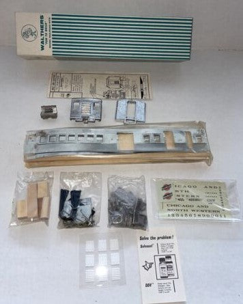 Walthers 933-3652 O Scale Gas Electric L/TRK Shorty Model Kit