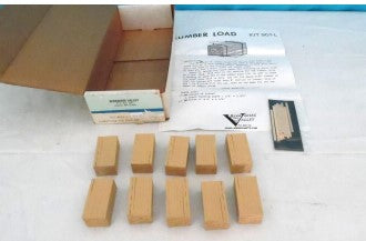 Berkshire Valley 901-L O Scale Lumberload For Flat Car Kit
