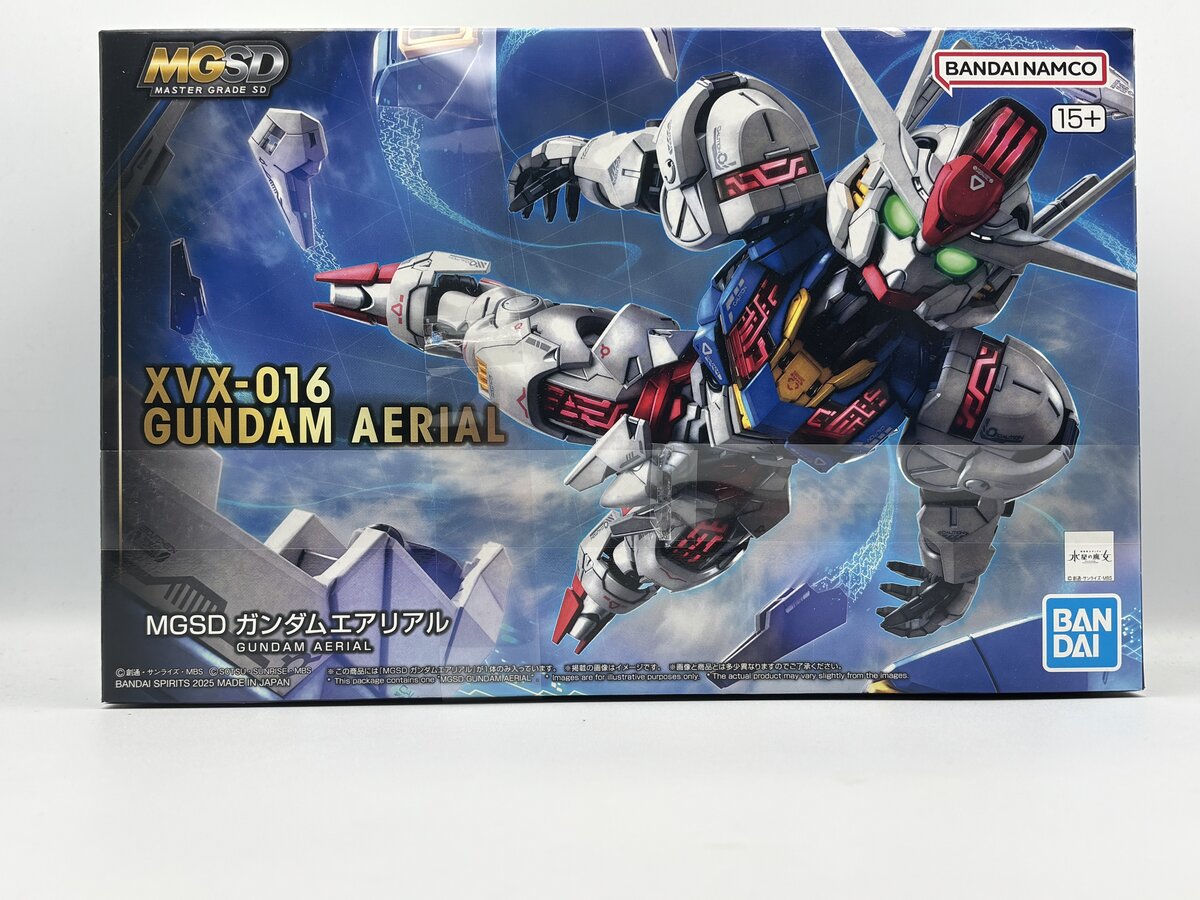 Bandai 2773803 MGSD XVX-016 Gundam Aerial Plastic Model Kit