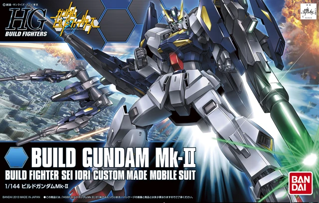 Bandai 2221156 1:144 HG Build Fighters Build Gundam Mk-II Plastic Model Kit