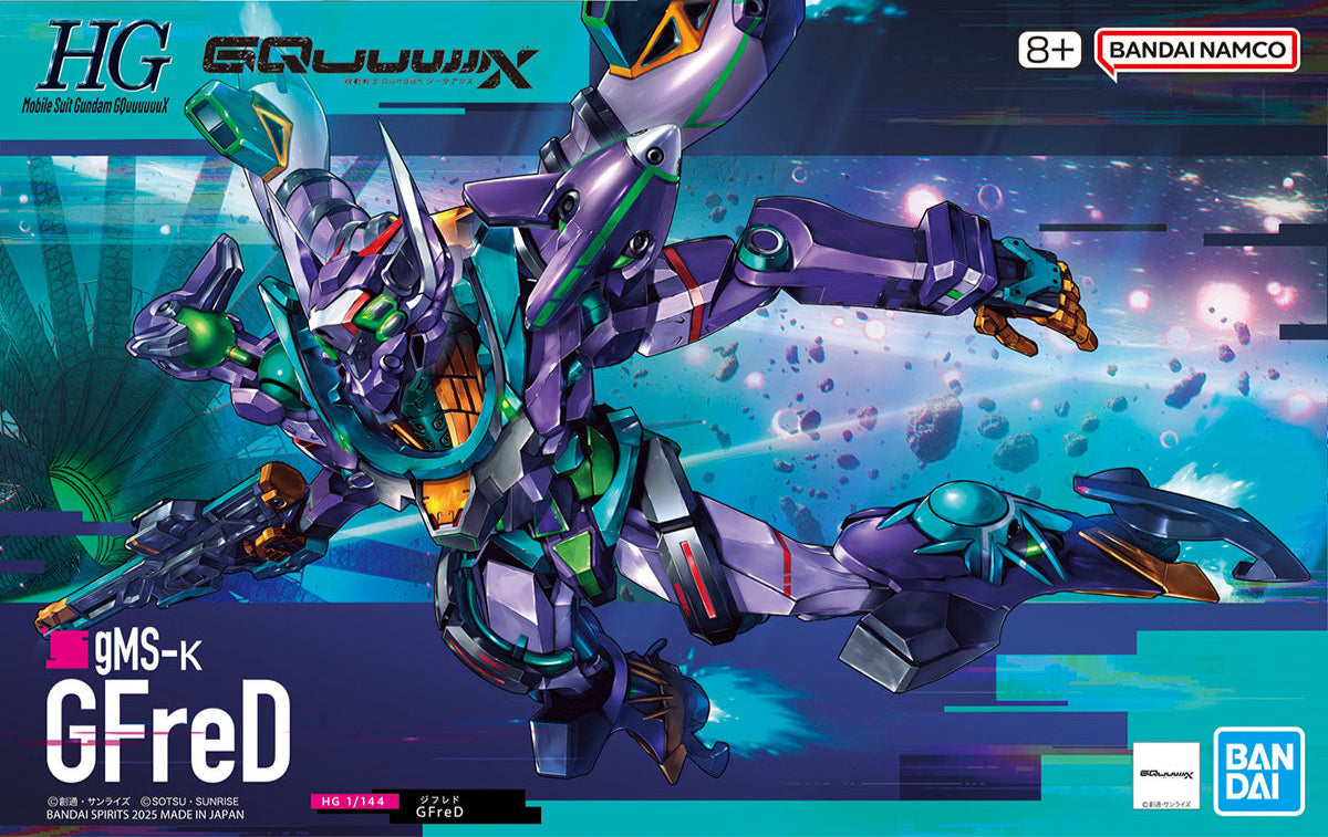 Bandai 2762140 1:144 HGGQ gMS-k GFreD Plastic Model Kit