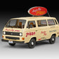 Revell 14559 1:25 Stranger Things VW T3 Pizza Van Plastic Model Kit