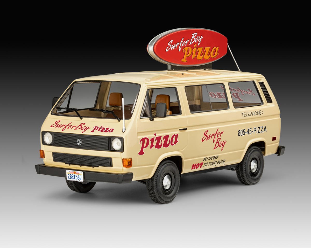 Revell 14559 1:25 Stranger Things VW T3 Pizza Van Plastic Model Kit