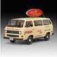 Revell 14559 1:25 Stranger Things VW T3 Pizza Van Plastic Model Kit