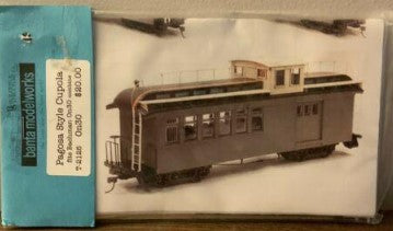Banta Model Works T-2125 O Scale Pagosa Style Cupola Fit Bachmann On30 Combine