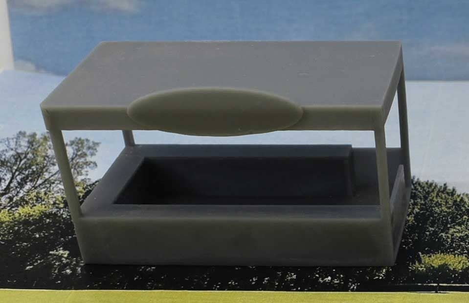 Phoenix Precision Models 33815 O Unpainted 10' Concession Stand 3D Printed Kit