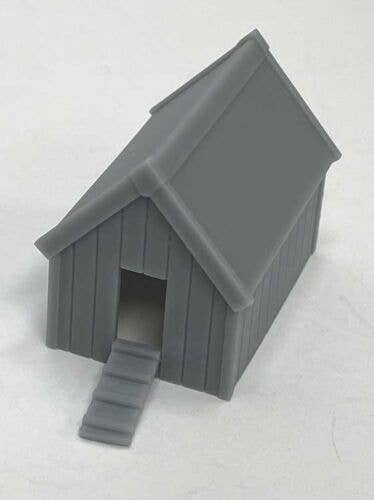 Phoenix Precision Models 31640 HO Chicken Coop with Ramp 3D Printed Kit