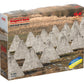 ICM 35746 1:35 Dragon’s Teeth ?nti-tank Obstacles Plastic Model Kit