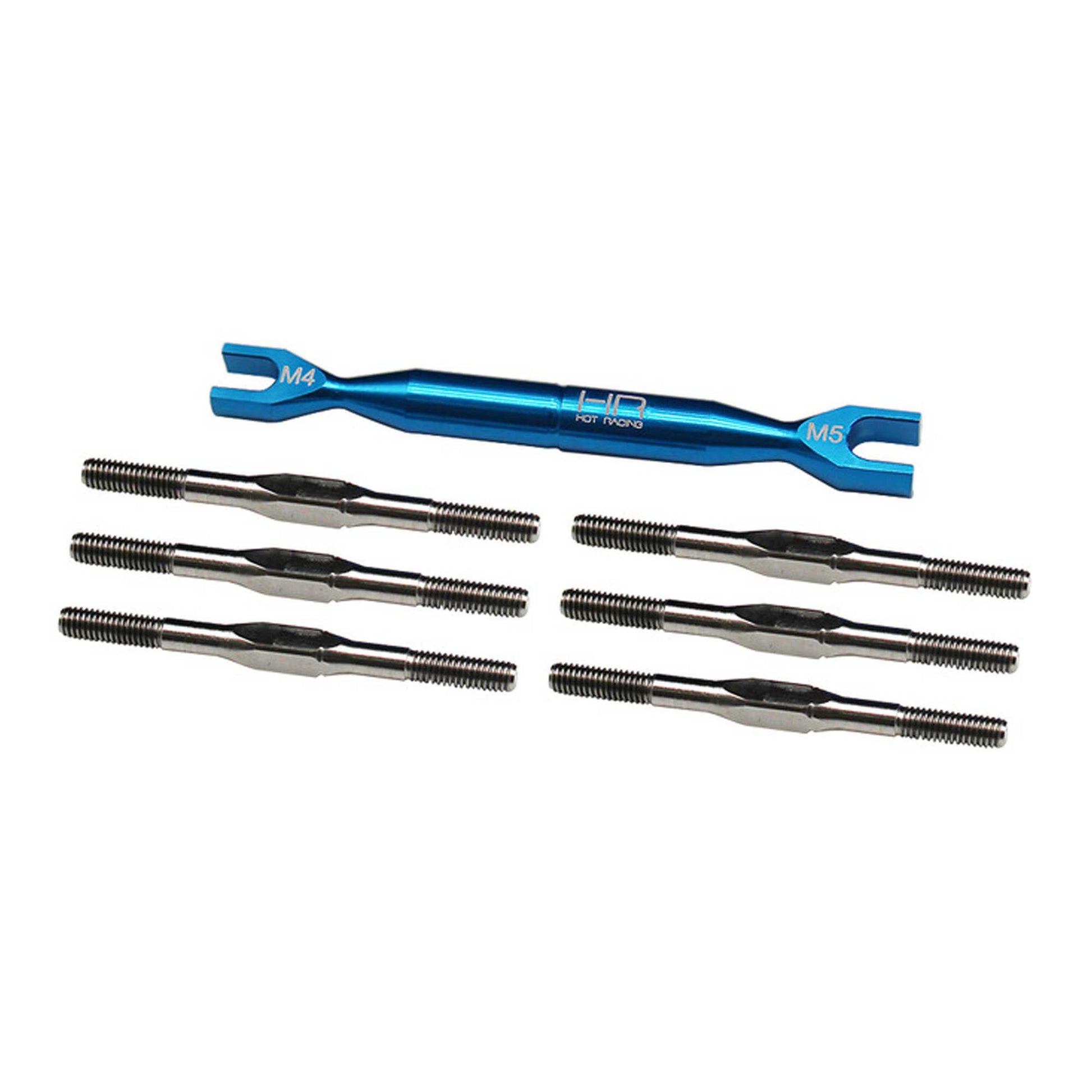 Hot Racing AB7160T 1:10 RC10B7/ RC10B7D 3.5mm Titanium Turnbuckle Set