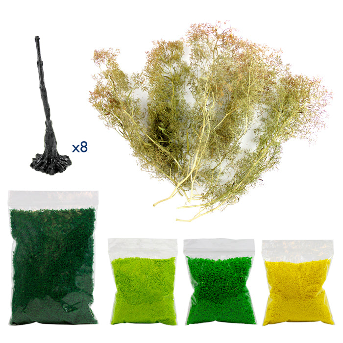 Peco WSLF-060 Summer Realistic Tree Making Kit
