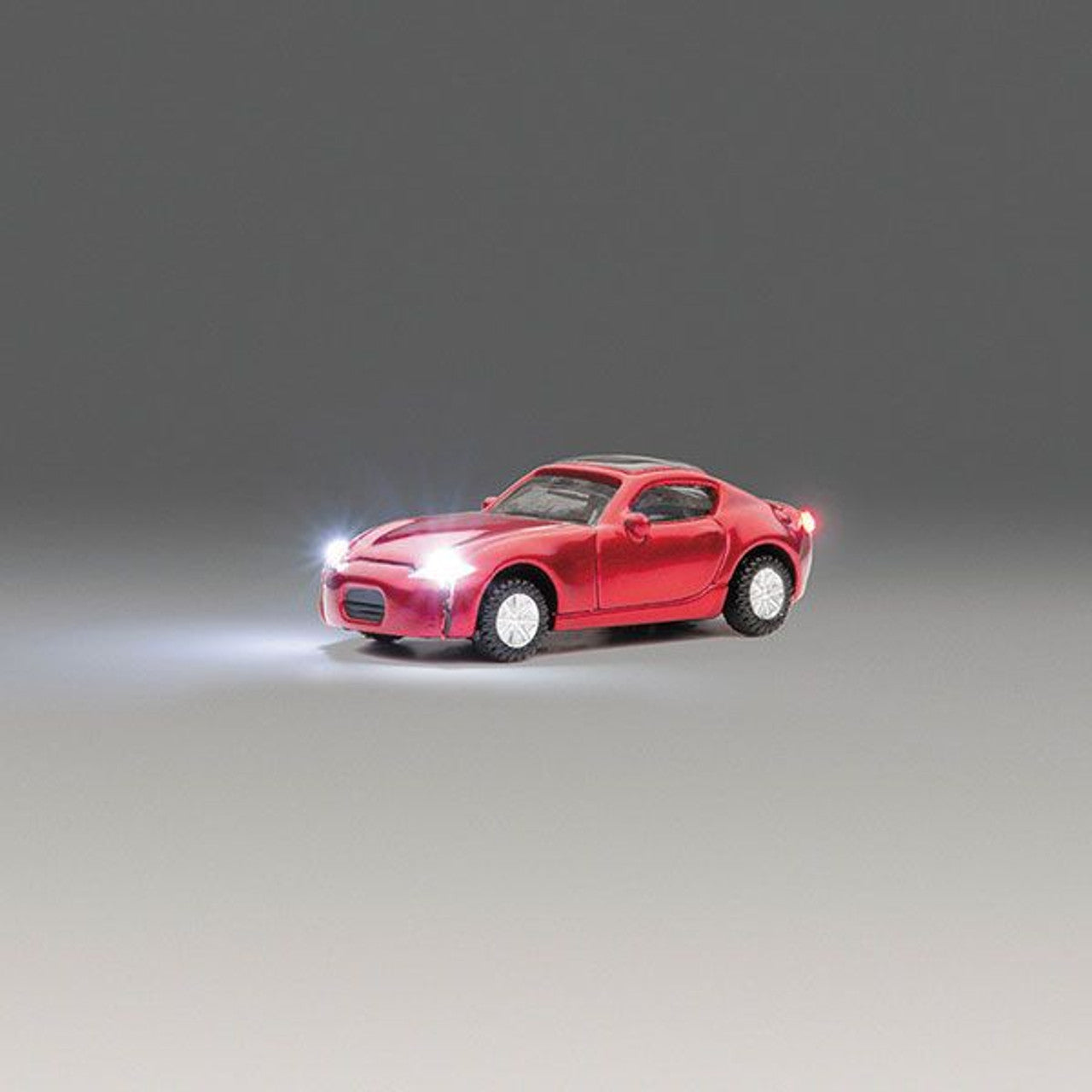 Kato 24-681A N Assembled Red Sports Car with Just Plug Lighting