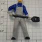 Lionel 85104-12 G Scale Fireman with Navy Blue Shirt Figure